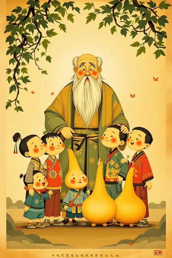 葫芦兄弟 怀旧经典电影 葫芦兄弟 电影海报